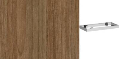 Eckschrank TEN mit Rollladen und Ordnerrondell